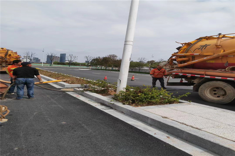 文殊镇雨水管道清淤-污水管道清洗