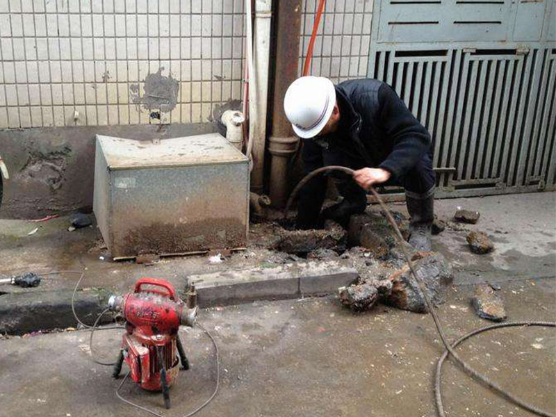 文殊镇疏通下水道-洗菜池疏通